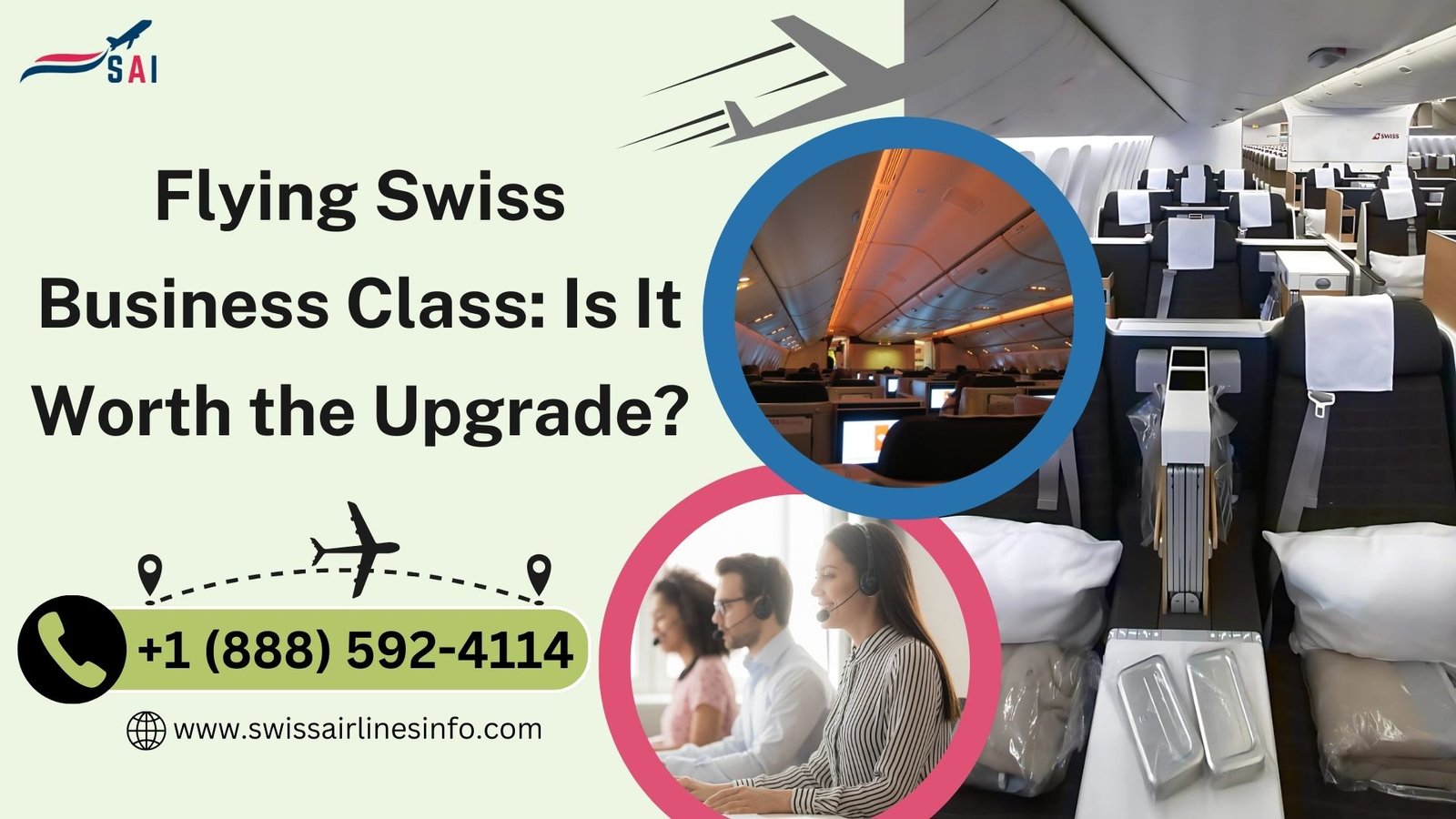 Flying Swiss Business Class